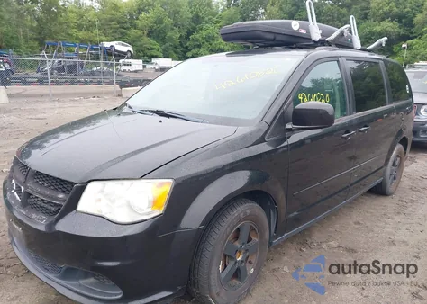 2012 Dodge Grand Caravan Sxt from USA, damaged, VIN 2C4RDGCG2CR318614